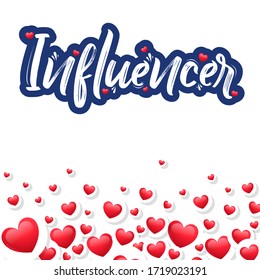 Beeindruckende Lettering Trendy Vektordesign.
