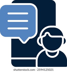 Influencer Marketing Icon for Social Media Branding and Digital Promotion
