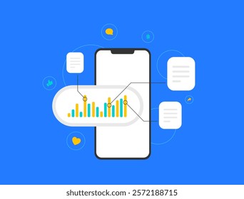 Influencer marketing on social platforms. Popular influencers promoting brands through live streams, video content and interactive posts, with hashtags and audience reactions highlighting engagement