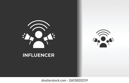 Influencer Vector, Icon Or Logo Sign Isolated Symbol Illustration