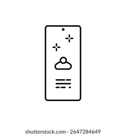 Influencer Vlog icon vector illustration. Contains such icon as Micro influencer, Social media, Selfie, Live, Creator and more. Expanded Stroke