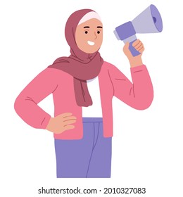 influencer woman wear hijab muslim