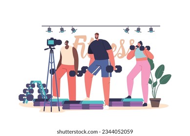 Influencer-led Power Exercise Vlog, Showcasing High-intensity Workouts, Strength Training, And Motivational Tips