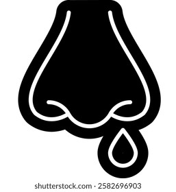 Influenza icon,  Infection, Illness, Cough