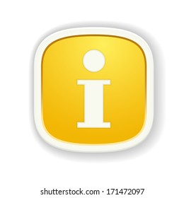 The info button / The info glossy badge / The info icon