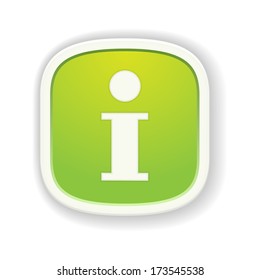 The info button / The info glossy badge / The info icon