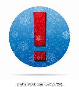 info christmas icon in circle