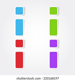 Info Colorful Vector Icon Design