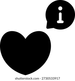 Infosymbol, Icon-Illustrationsvektor