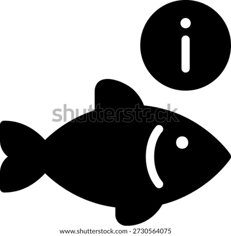 info glyph icon illustration vector