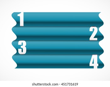 Info graphic art design isolated on white background. Vector art.