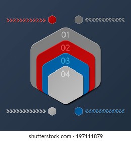 info graphic background