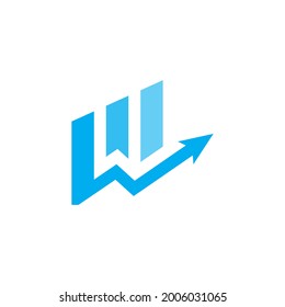 Info Graphic Business Finance Logo template vector icon design