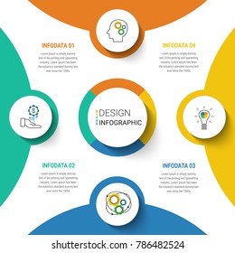 Info graphic business template