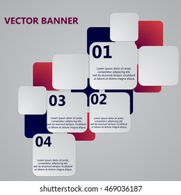 Info graphic business template vector illustration