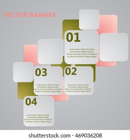 Info graphic business template vector illustration