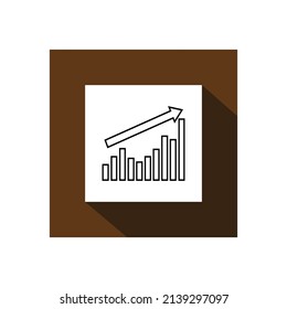 Info Grafik Symbol, Business Chart Symbol Vektorgrafik.