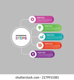 Info Graphic Data Presentation ,Options 