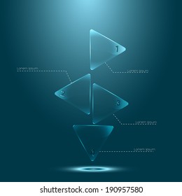 Info- graphic design business web icon