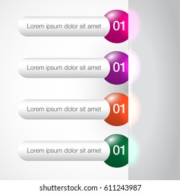 info graphic design element