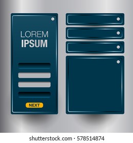 info graphic design template