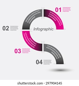 Info graphic design template. Idea to display, ranking and statistics.
