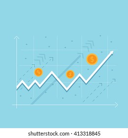 Info graphic diagram. Analytic diagram. Vector illustration.