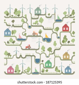 Gráfico informativo -Estructura ecológica