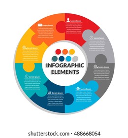 Info graphic element, business chart, Presentation element