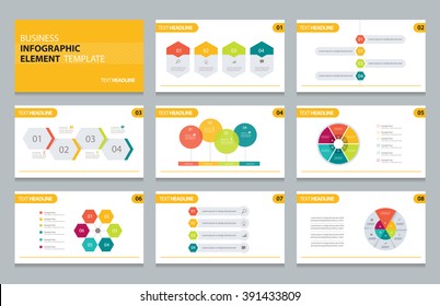 info graphic element set template.presentation slide template background . abstract cover design .brochure page layout.chart and diagram template