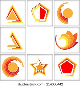 Info graphic element for your design. Vector illustration. 