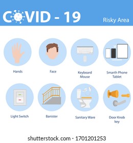 Info graphic elements the signs and corona virus, Health care concept.