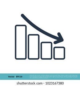 Info graphic Finance Statistic Icon Vector Logo Template Illustration Design. Vector EPS 10.