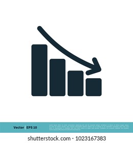 Info graphic Finance Statistic Icon Vector Logo Template Illustration Design. Vector EPS 10.