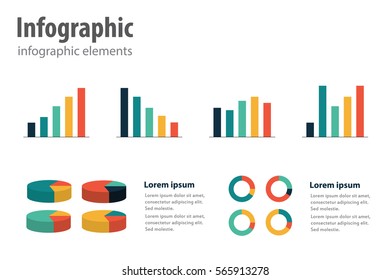 info graphic, flat design diagram 