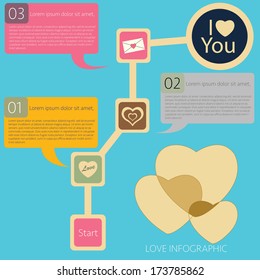 info graphic heart set 7