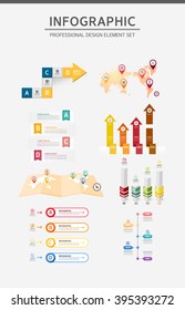 Info graphic illustration