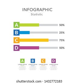 info graphic infographic statistic chart vector Template design