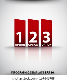 Info graphic option template