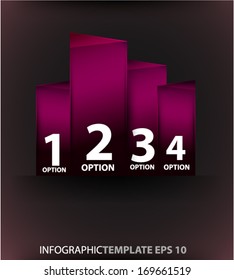 Info graphic option template
