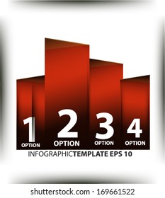 Info graphic option template