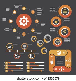 Info Graphic Set Charts