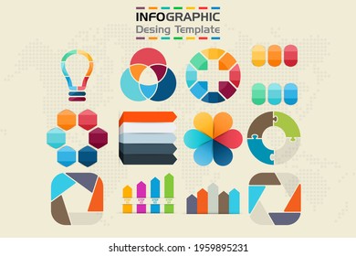 info graphic symbol vector business