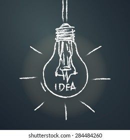 info graphic Template hand drawn elements on blackboard background for business, marketing, creative, web design and graphics