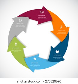 Info graphic Templates for Business Vector Illustration. EPS10