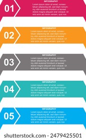 Diseño de concepto gráfico y de línea de tiempo, con iconos. Gráfico de proceso de Plantilla fácil de personalizar. El éxito escenifica múltiples opciones. Se puede utilizar para el gráfico, presentación, informe, opciones de paso, Diseño web.