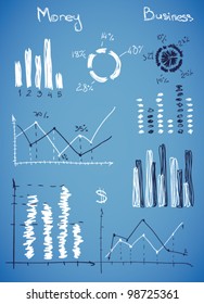 Info graphic vector illustration.