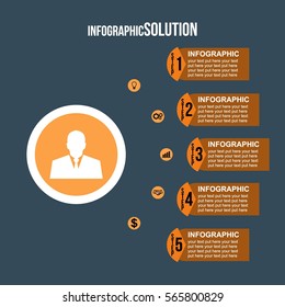 info graphic. vector. illustration. templates
