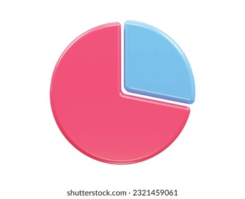 Info graphics 3d rendering vector element transparent illustration