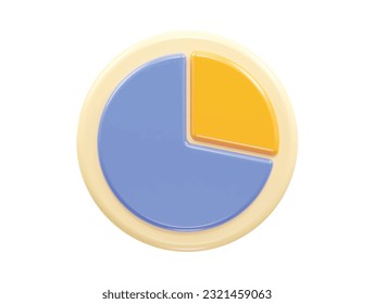Info graphics 3d rendering vector element transparent illustration
